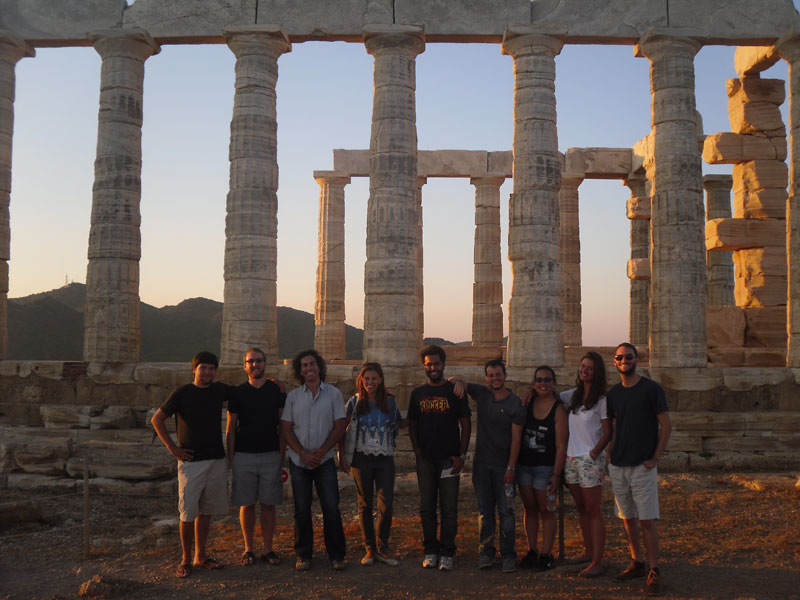 Cape sounio with berklee students